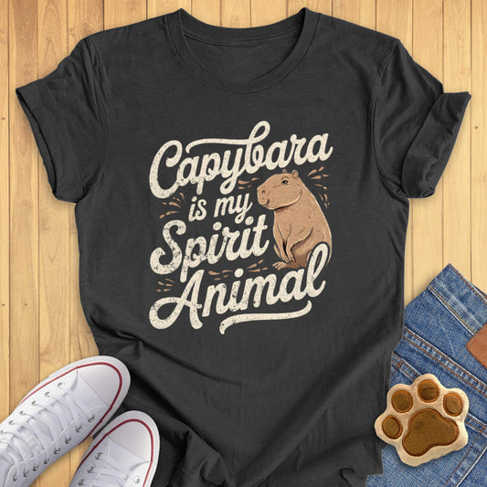 Capybara Is My Spirit Animal Tee