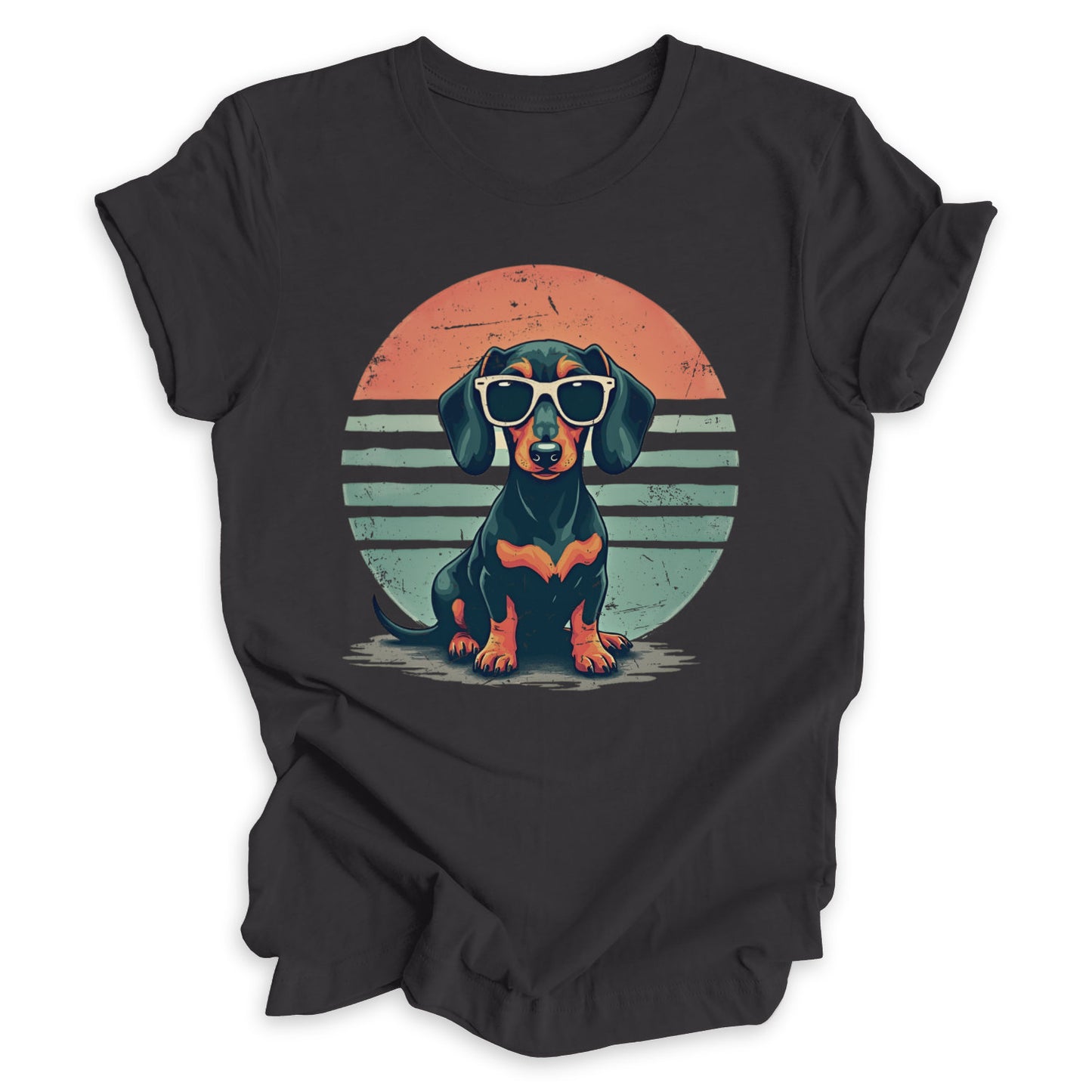 Dachshund In Shades Tee