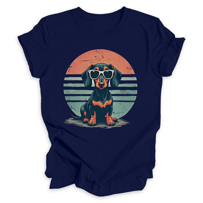 Dachshund In Shades Tee