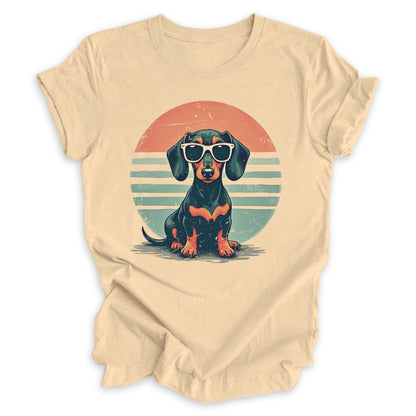 Dachshund In Shades Tee