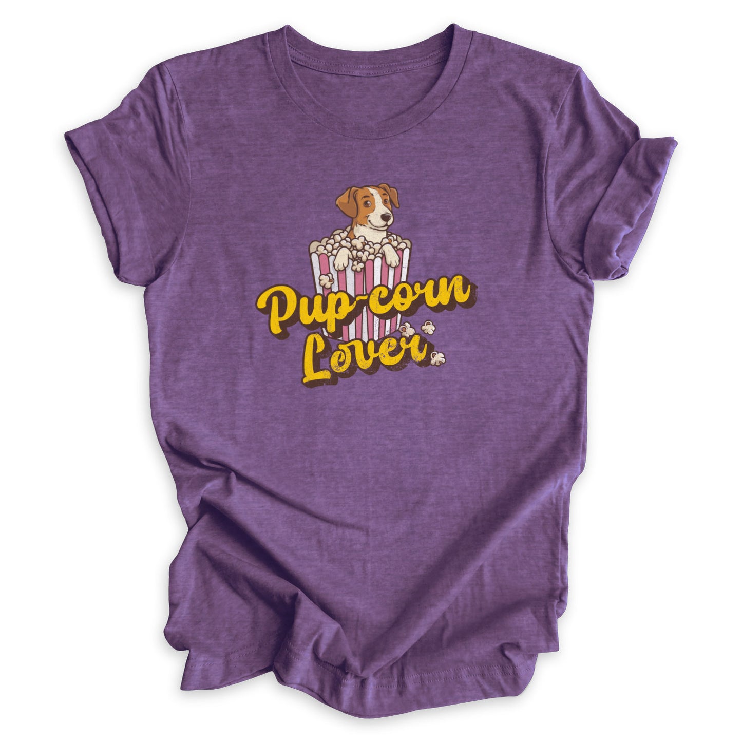 Pup-corn Lover Tee (Distressed)