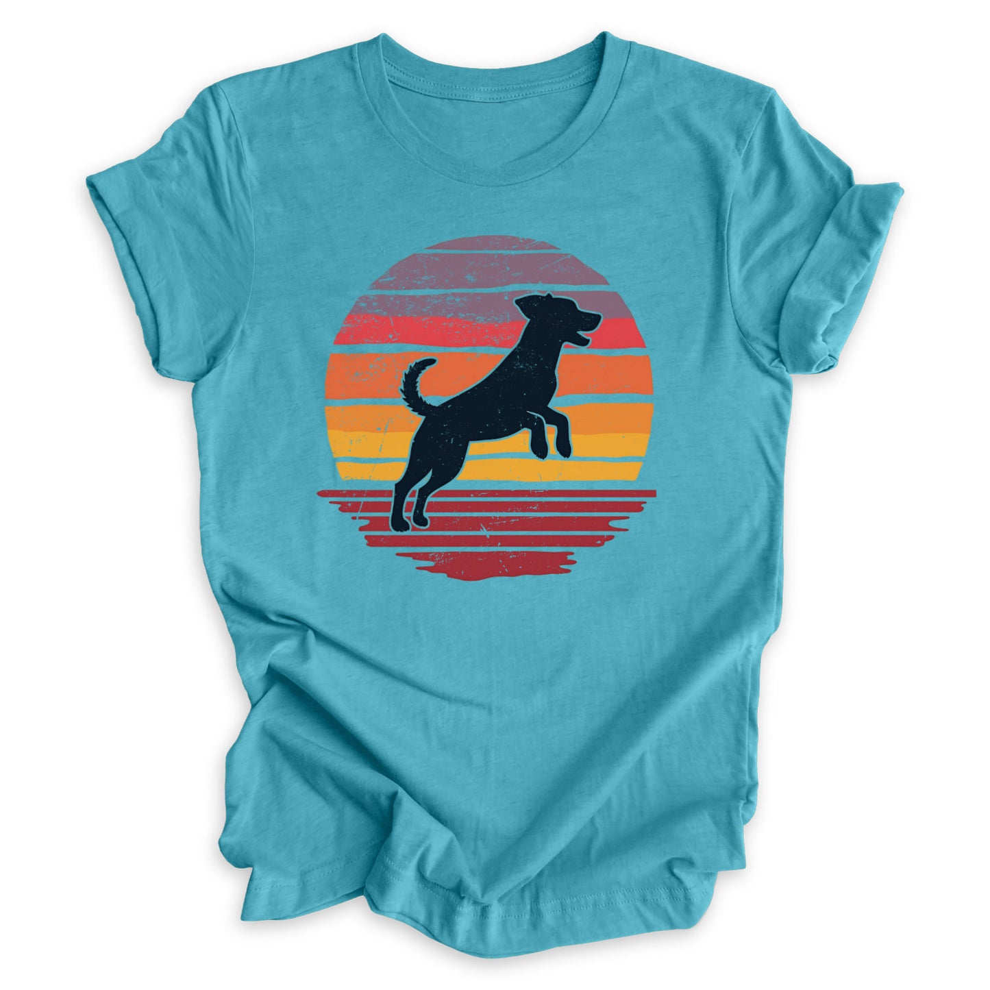 Dog and Sunset Tee (Distressed)