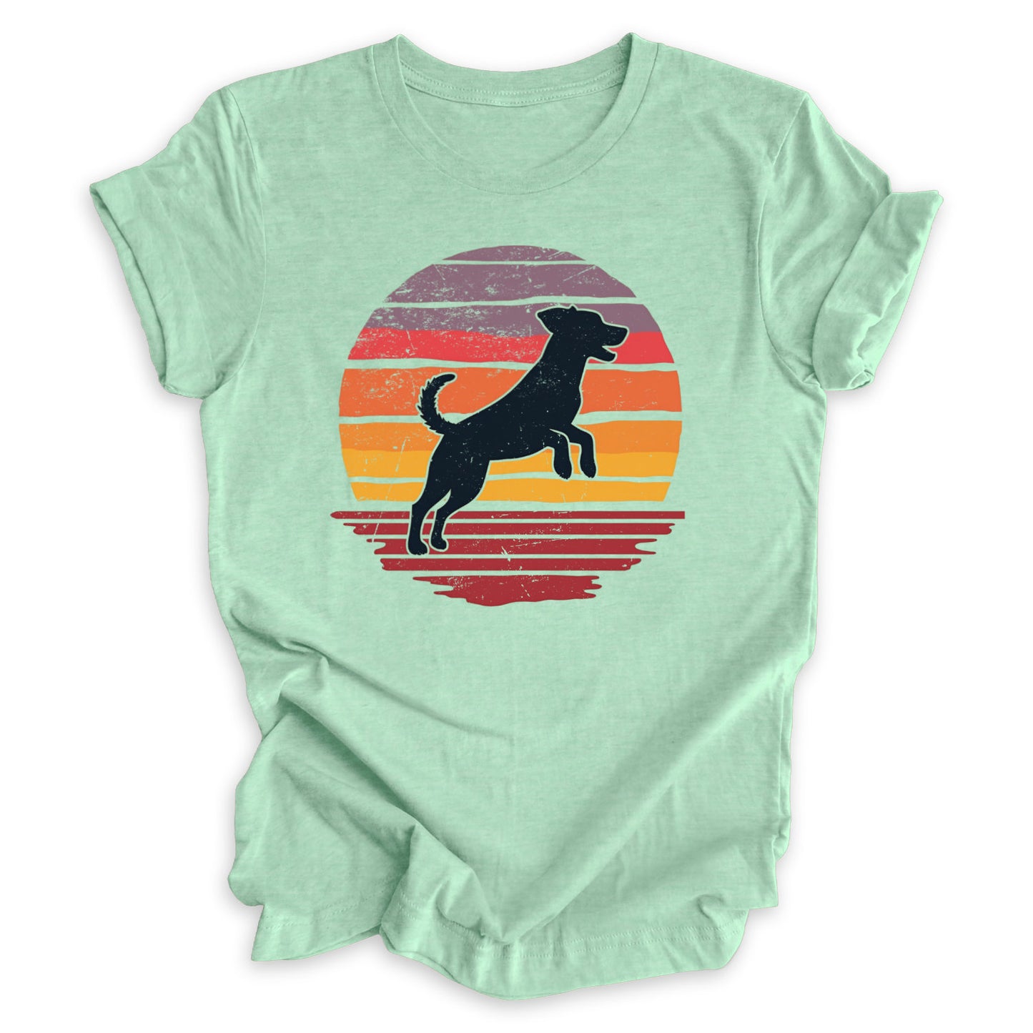 Dog and Sunset Tee (Distressed)