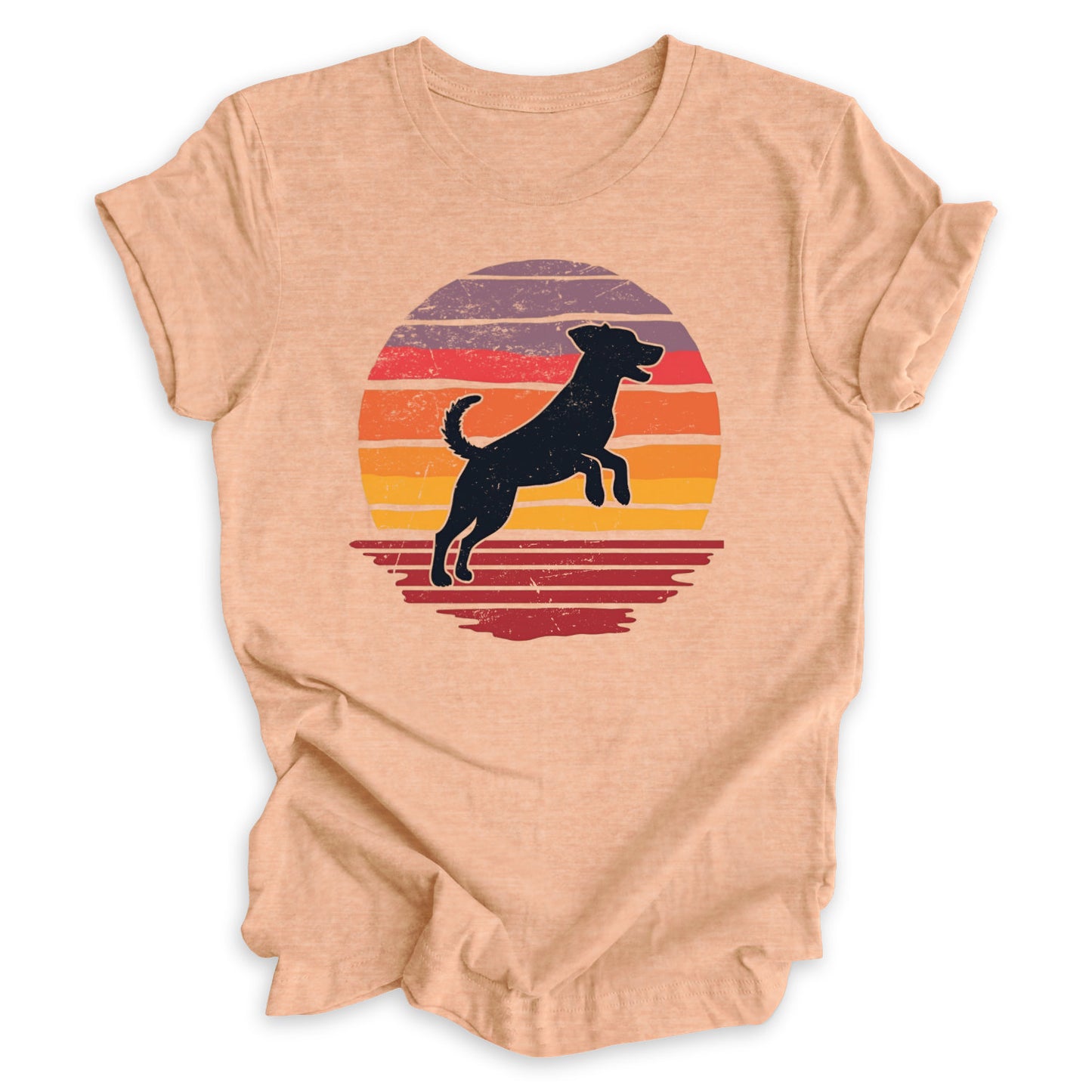 Dog and Sunset Tee (Distressed)