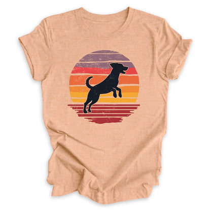 Dog and Sunset Tee (Distressed)