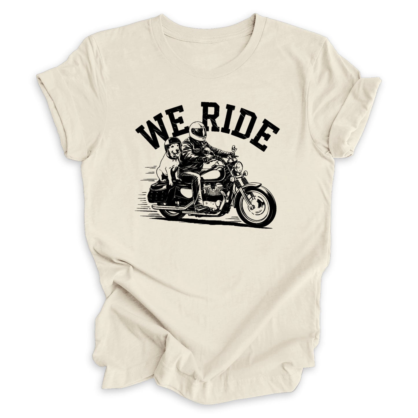 Dog And Motorcycle Tee