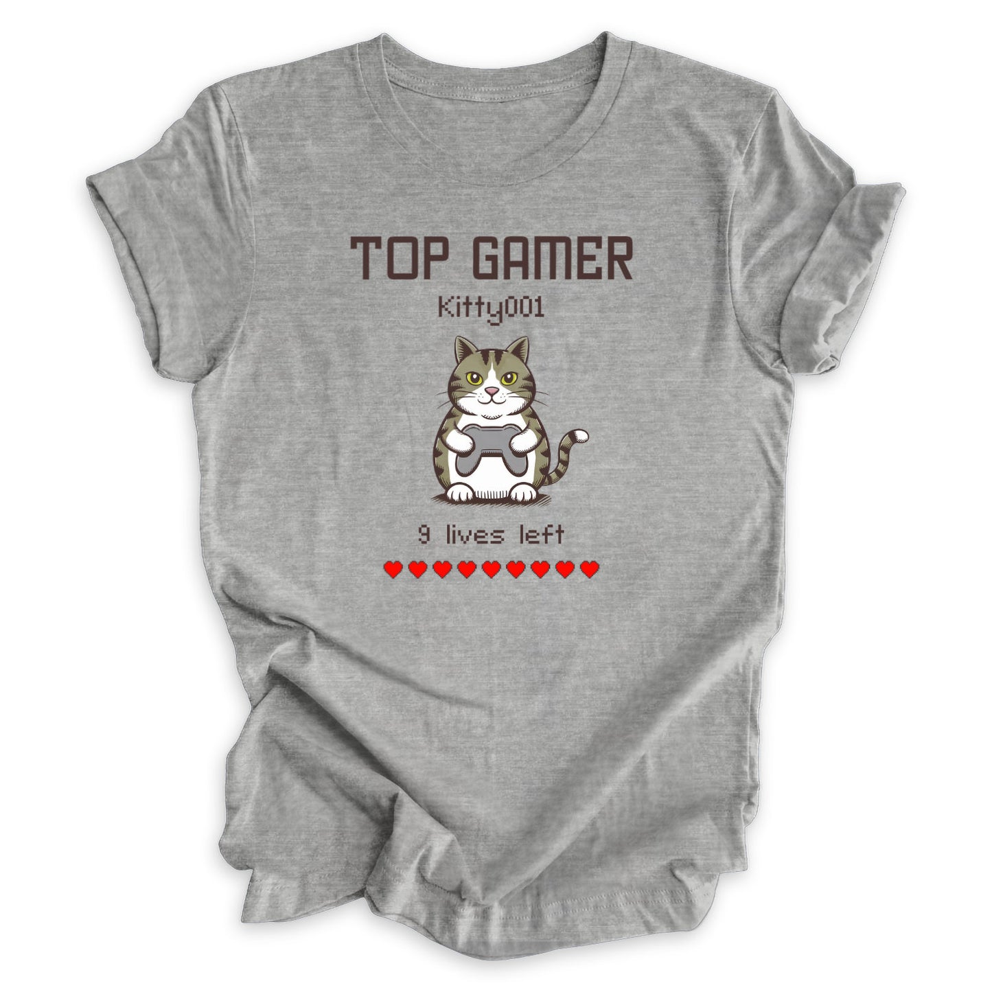 Kitty Top Gamer Tee