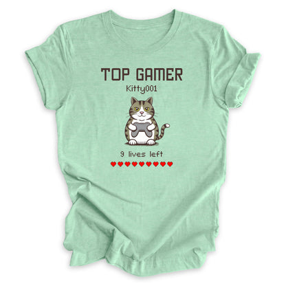 Kitty Top Gamer Tee