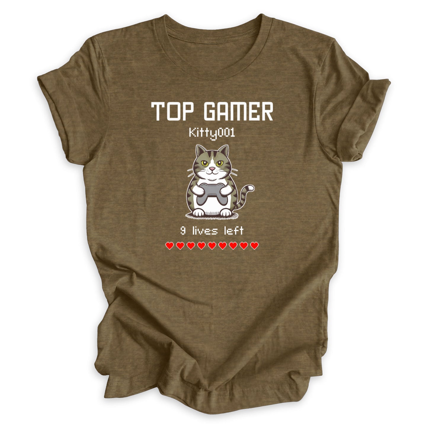 Kitty Top Gamer Tee