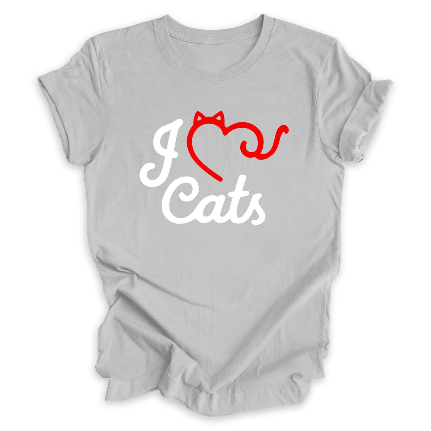 I Love Cats Tee (Line Version)