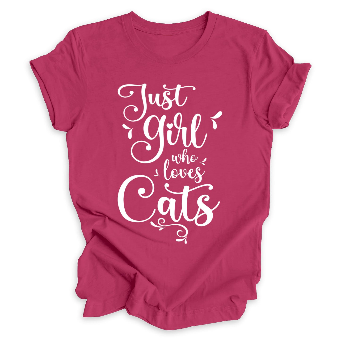 Just A Girl Who Loves Cats Tee