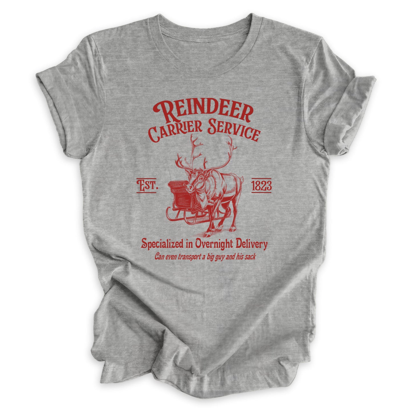 Reindeer Carrier Service Tee