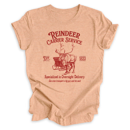 Reindeer Carrier Service Tee