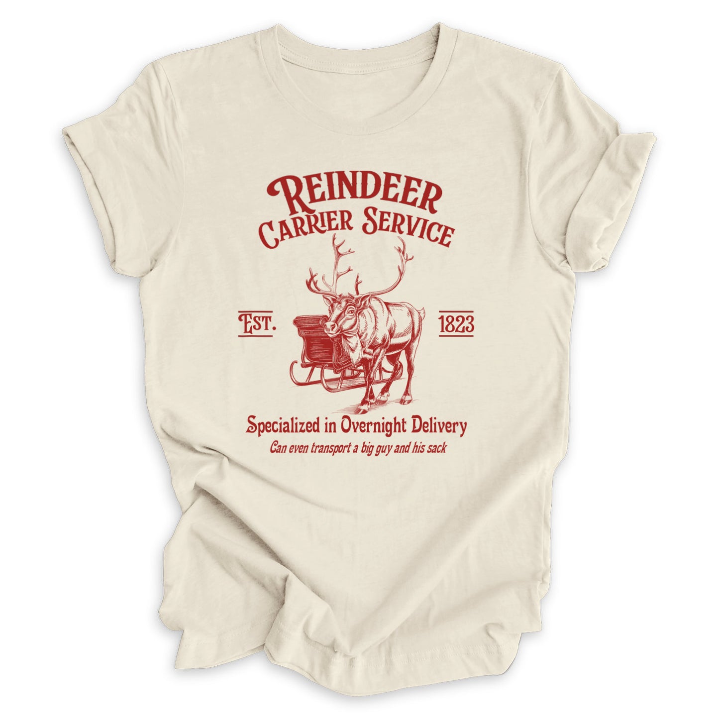 Reindeer Carrier Service Tee