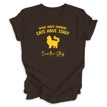 Cat Staff Tee (With Kitty)