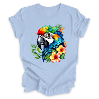 Parrot In Watercolor Tee