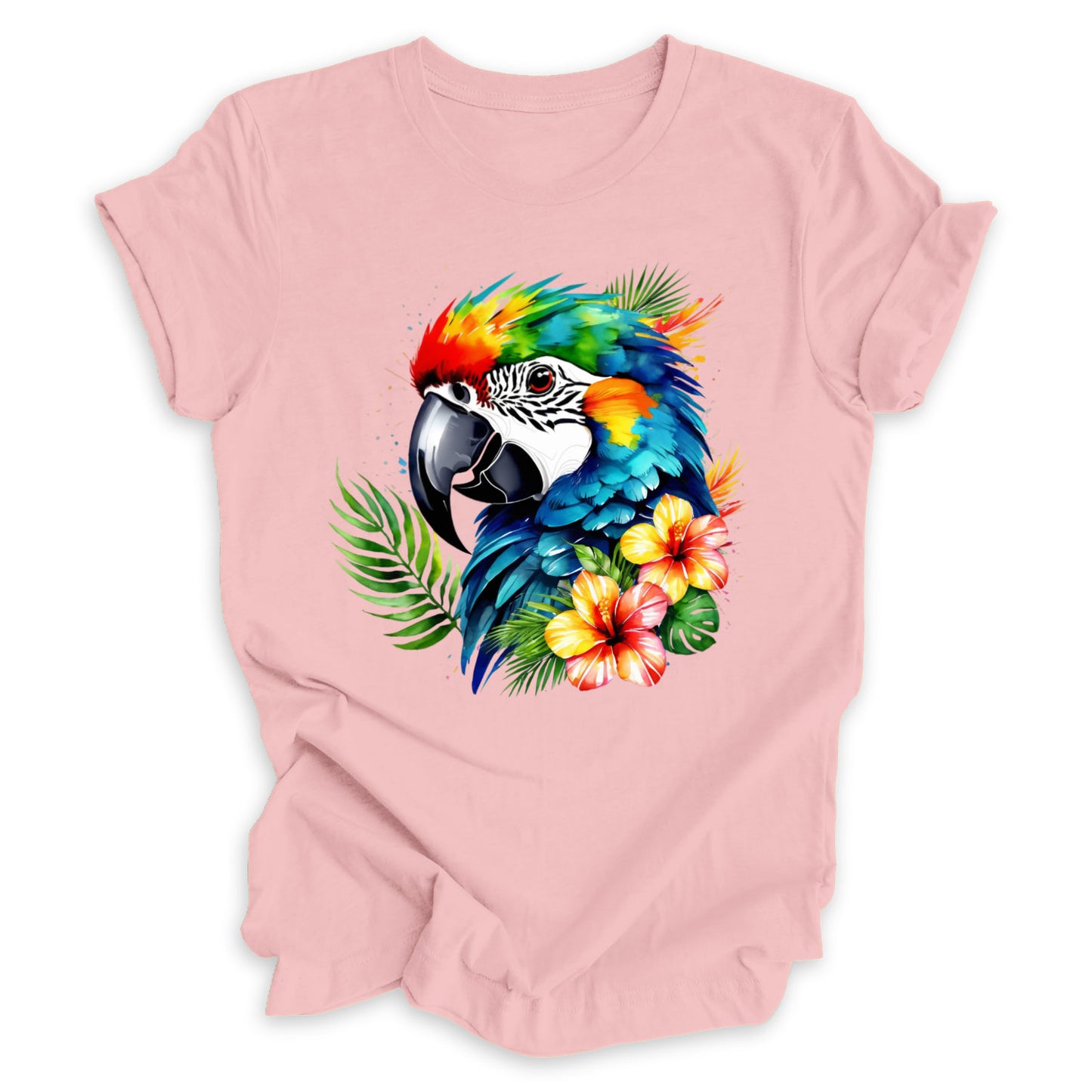 Parrot In Watercolor Tee