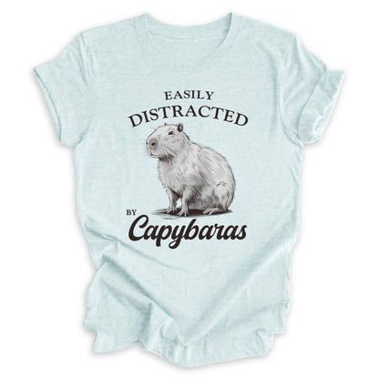 Easily Distracted By Capybaras Tee