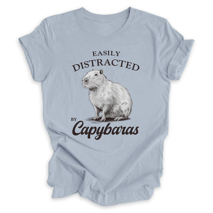 Easily Distracted By Capybaras Tee