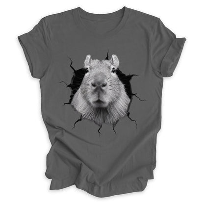 Capybara Out Of The Hole Tee