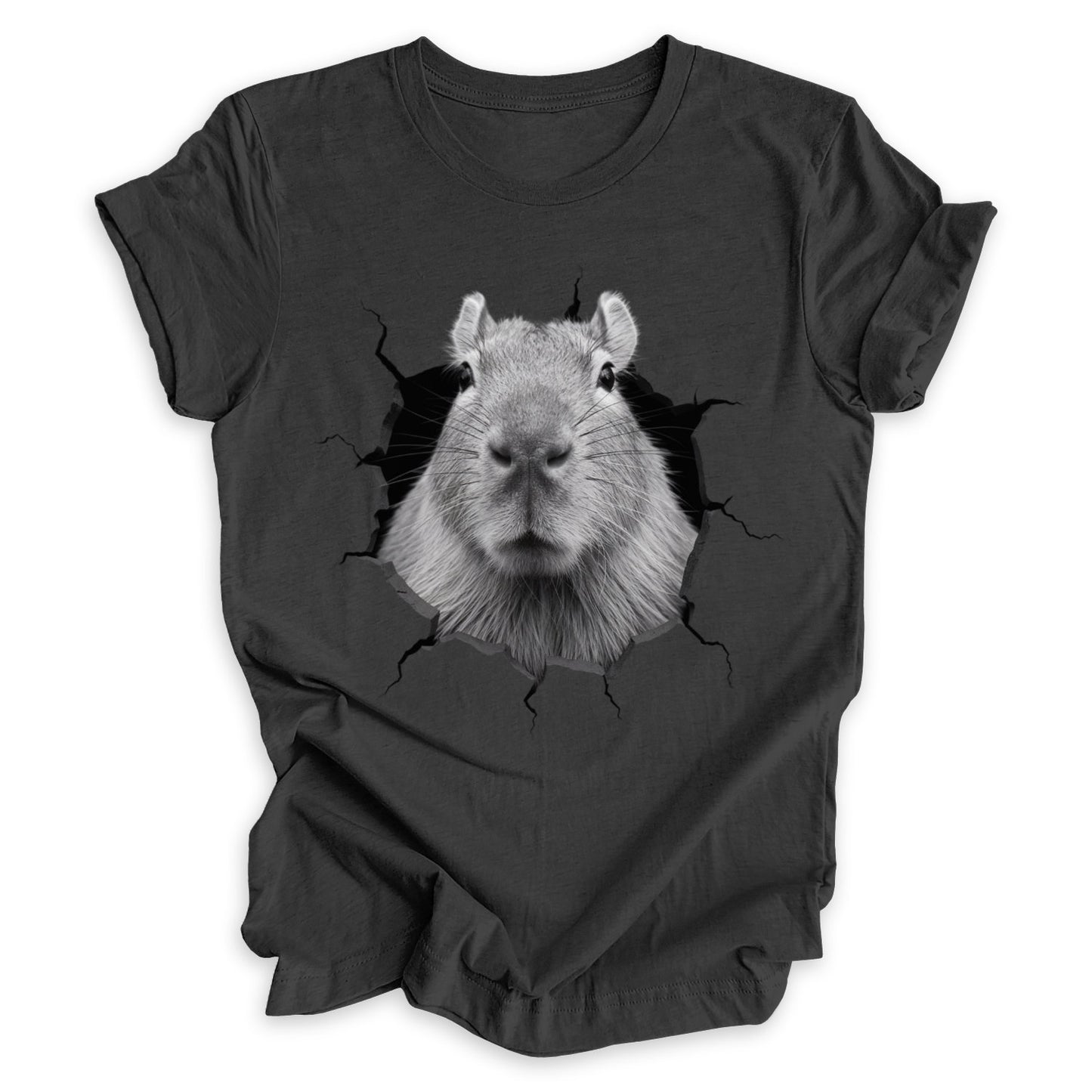 Capybara Out Of The Hole Tee