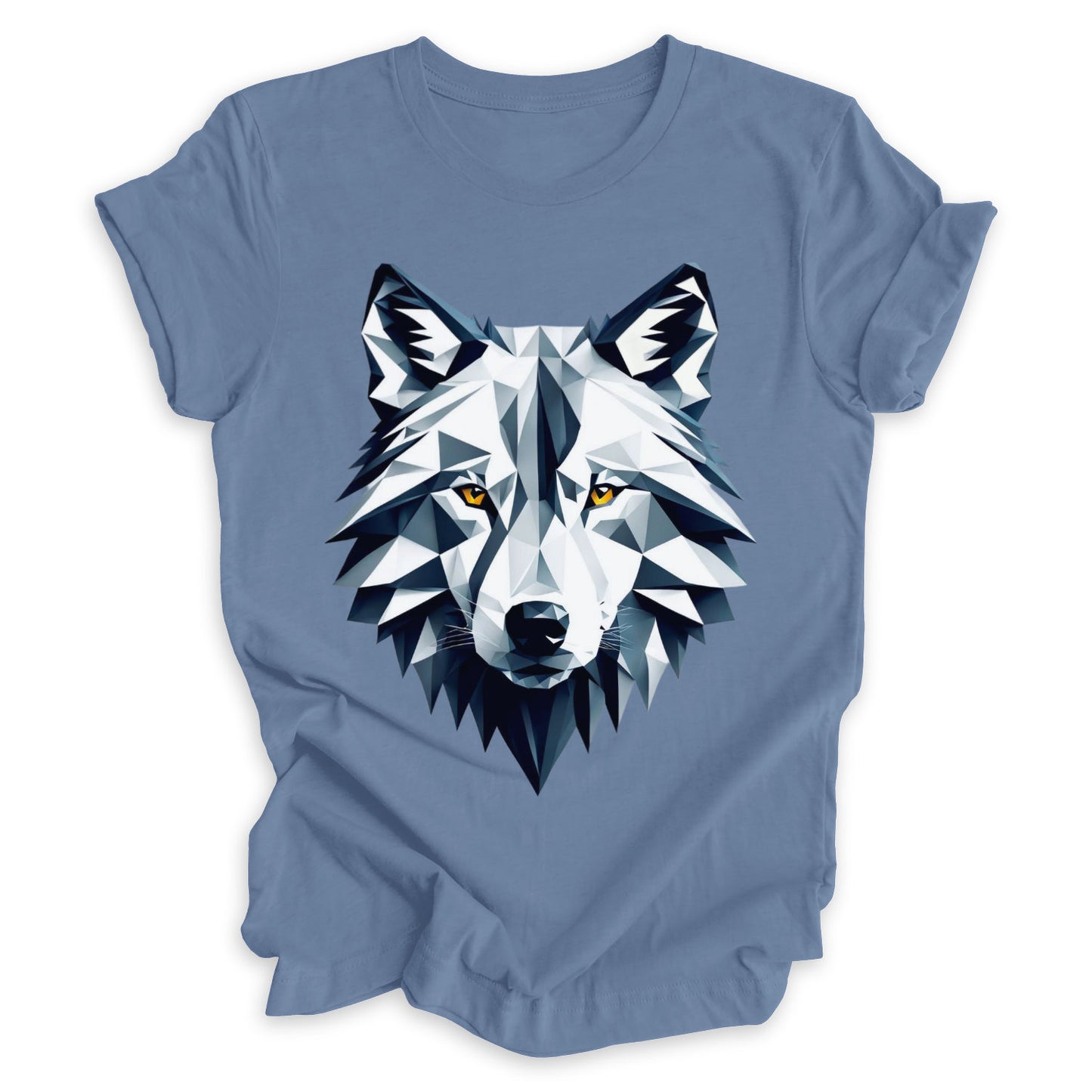 Wolf Geometric Tee