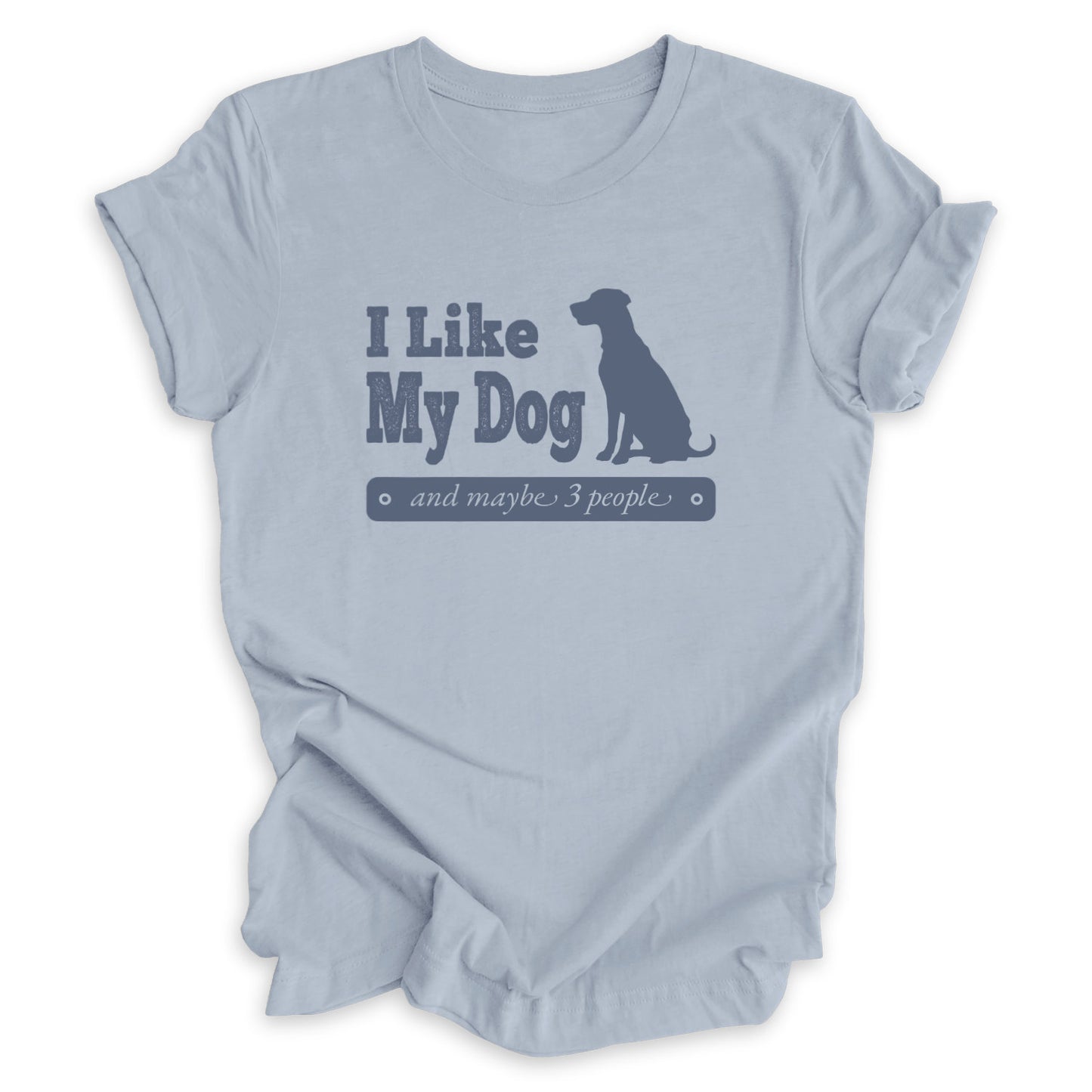 I Like My Dog And Maybe 3 People Tee