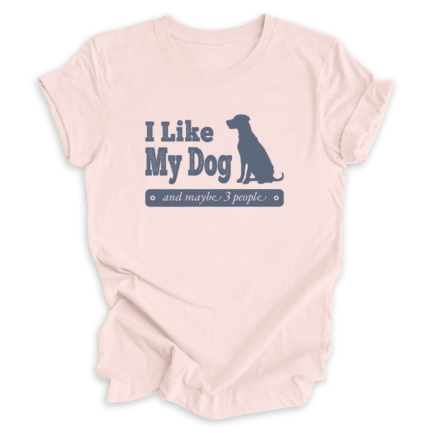 I Like My Dog And Maybe 3 People Tee