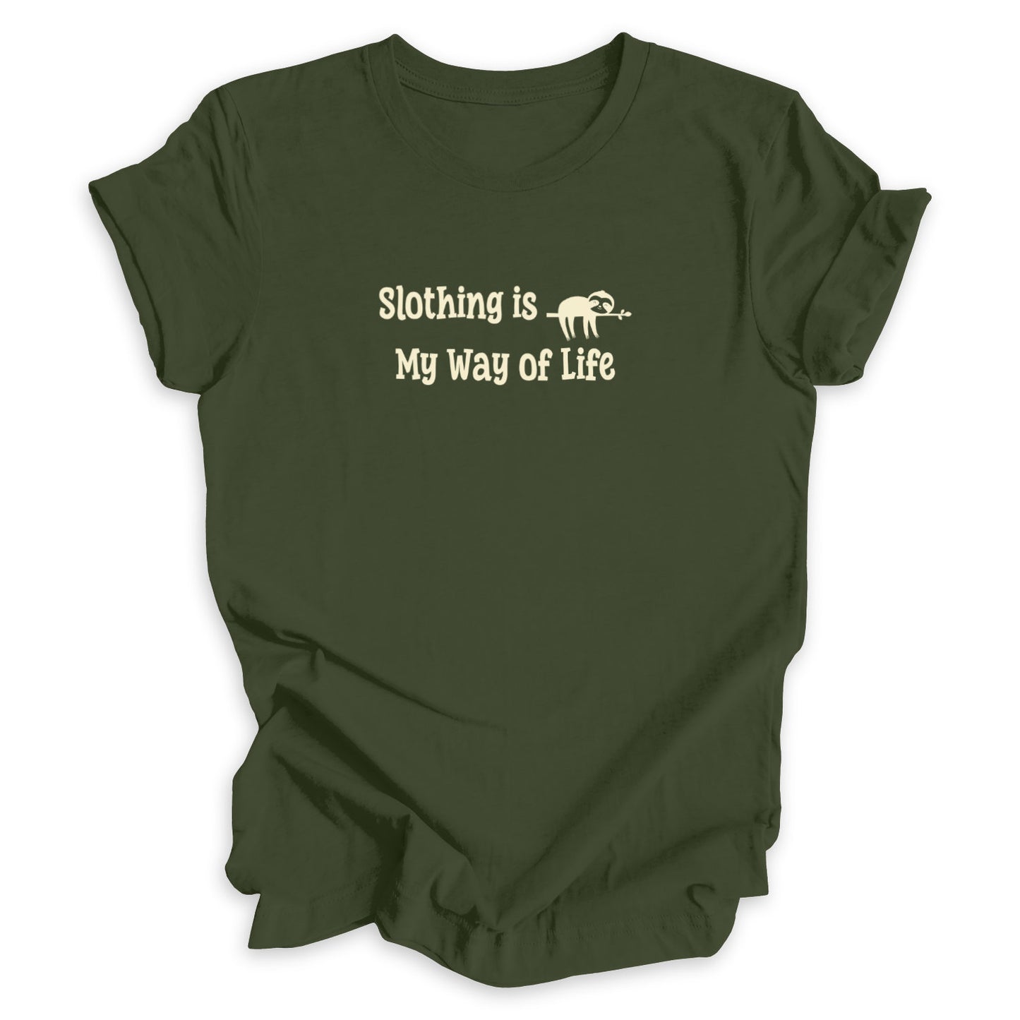 Slothing Is My Way Of Life Tee