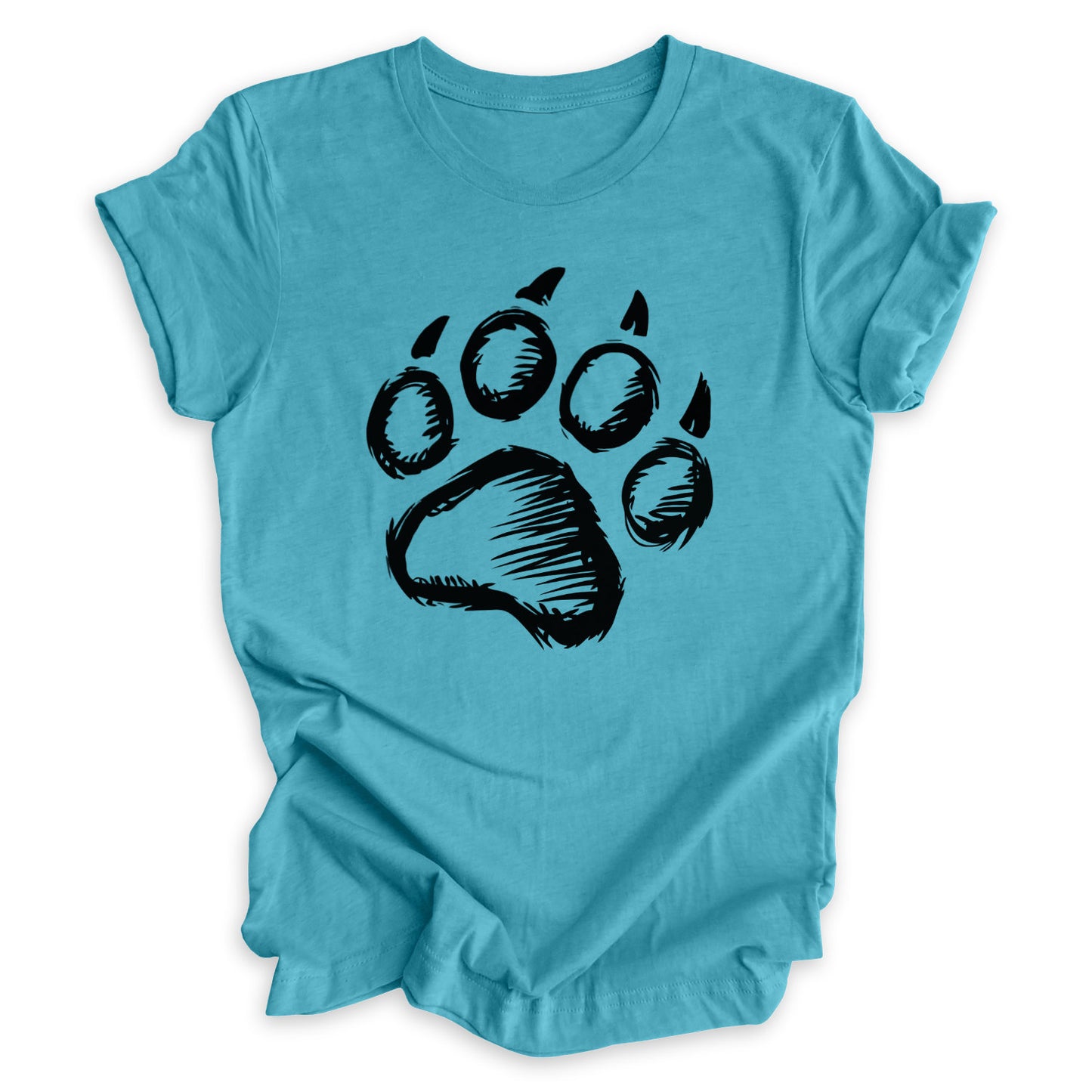 Paw Print Sketch Tee